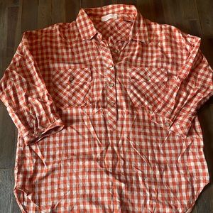 Boutique Flannel top!